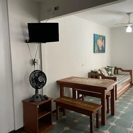 Apartamento Ubatuba em frente ao mar maranduba-3